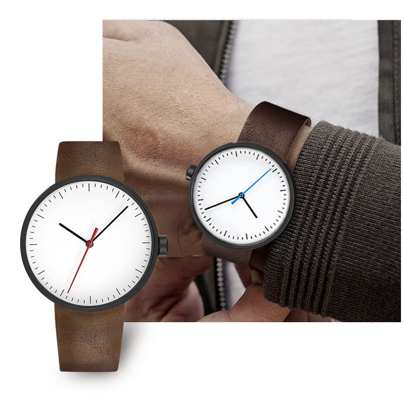 UTHAI часы мужские простые мод – обзор и цена Leather Watch Band Men